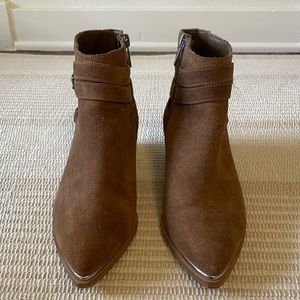 Marc Fisher Brown Booties